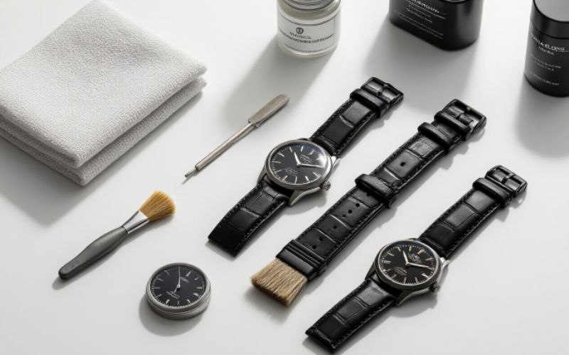 Maintenance guide for black watches for men to ensure long-lasting performance